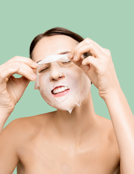 cure pure skin aloe hydrating face sheet mask